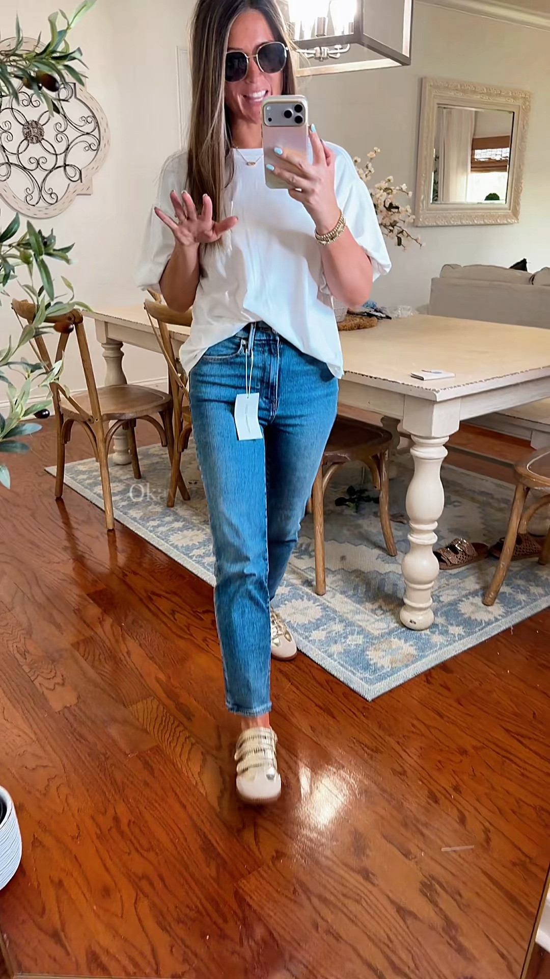 These Good American jeans are SO good 😍👏

The fit is flattering, comfortable, and gives that perfect straight-leg look that works with literally everything — sneakers, sandals, heels, graphic tees, bodysuits… all of it ✨

Finding jeans that actually fit right without feeling stiff is HARD and these truly live up to the hype 💕

Such a staple pair you’ll wear on repeat 🙌

straight leg jeans
Good American jeans
flattering denim

#goodamerican
#denimstyle
#straightlegjeans @GOOD AMERICAN #SummerVibes #NewDropsForYou

#LTKmomlife #LTKootd #LTKgrwm