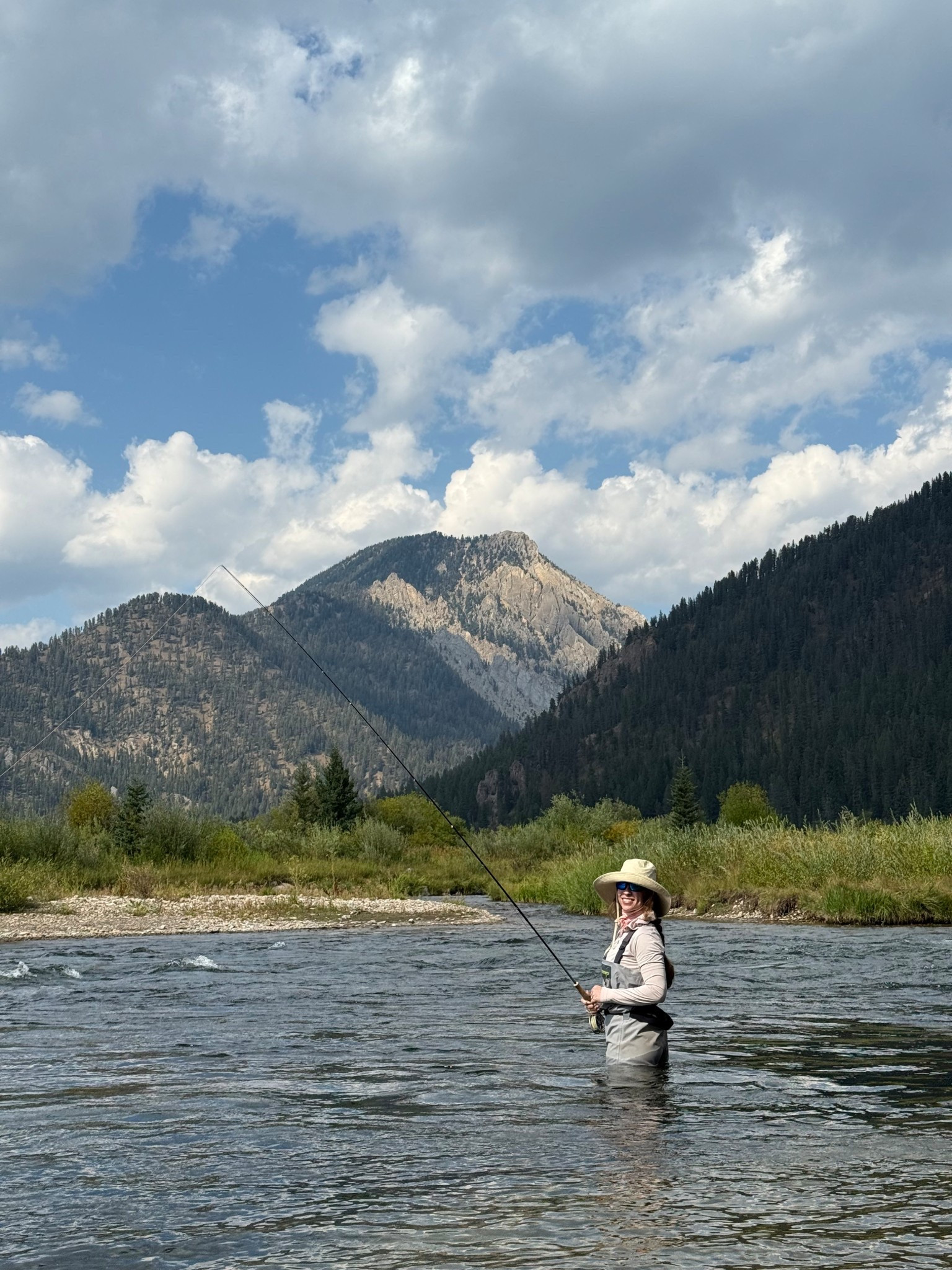 Labor Day weekend is over but mentally I’m still here! #flyfishing #montana #bigsky 

#LTKTravel #LTKActive #LTKSeasonal