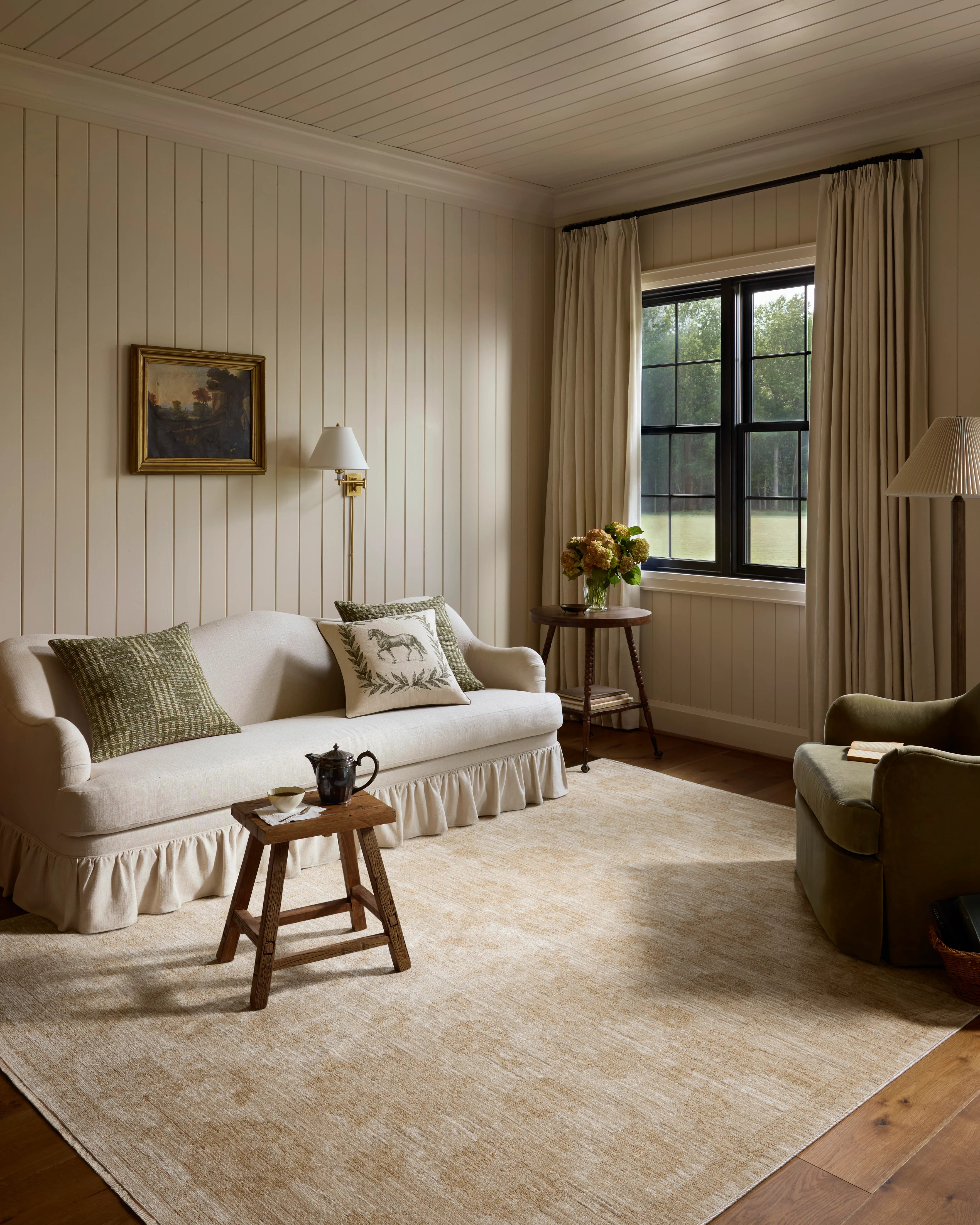 Chris Loves Julia x Loloi-Miriam-MIR-04-Beige, Sand | Rugs Direct