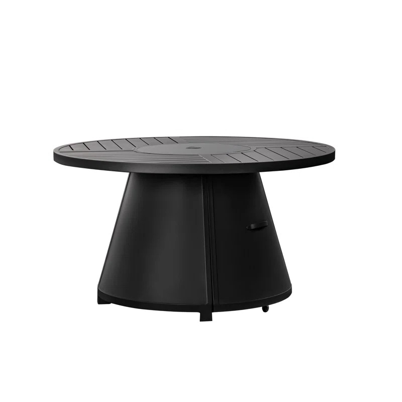 Everlee Round Fire Pit Table | Birch Lane