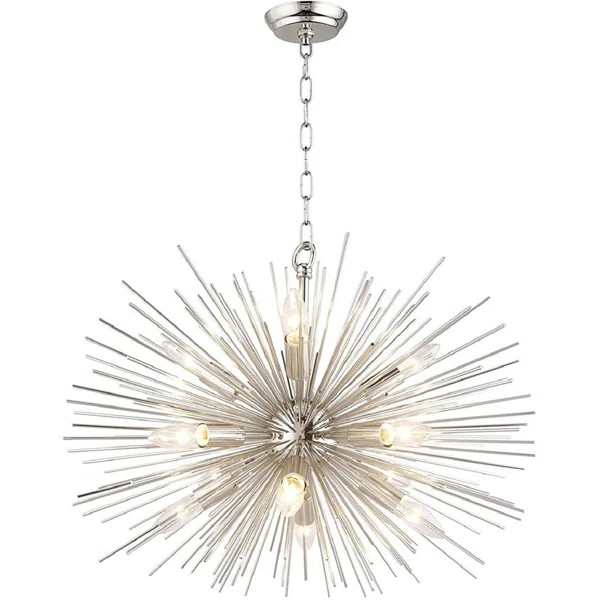Baskin 12 - Light Sputnik Sphere Chandelier | Wayfair North America