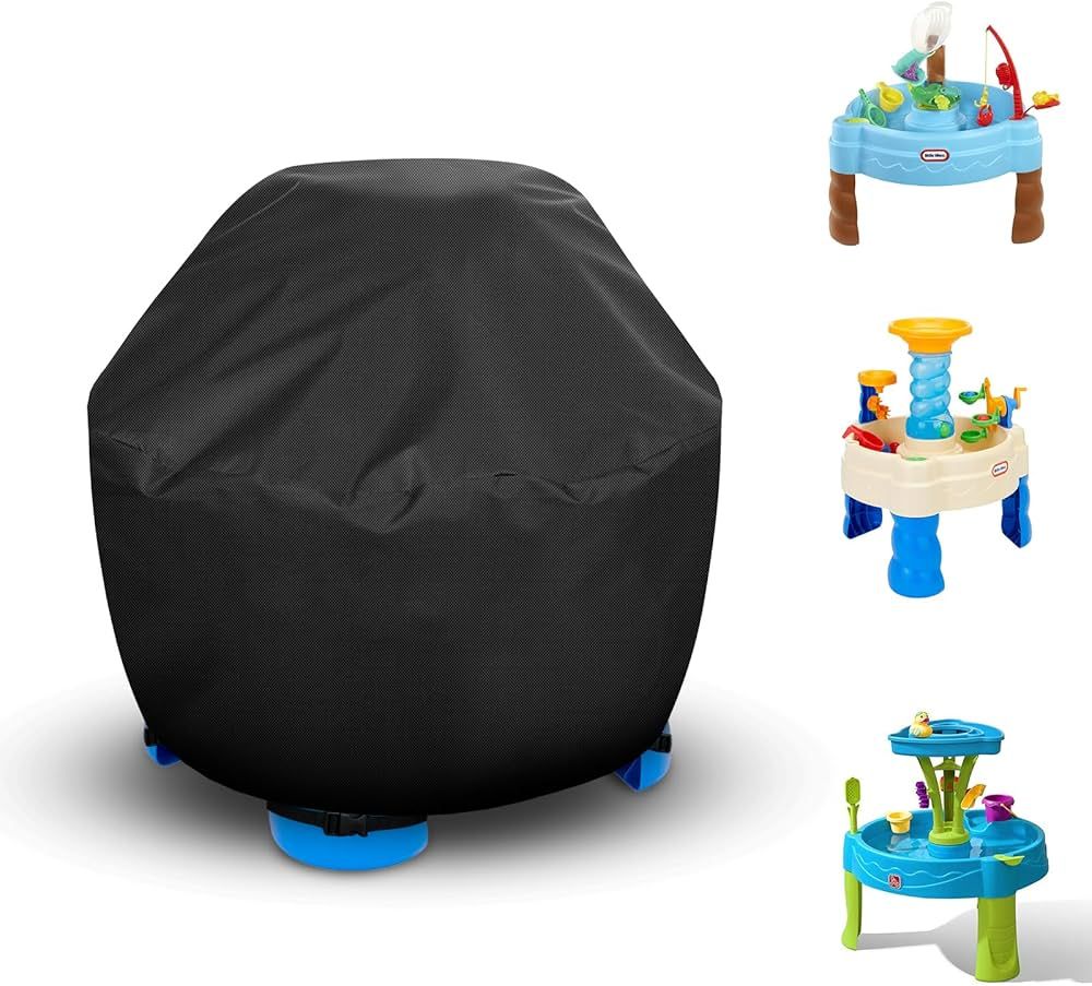 Kids Water Table Cover - Outdoor Kids Cover Fit Step2 Showers Splash Tower Water Table, Sand Wate... | Amazon (US)