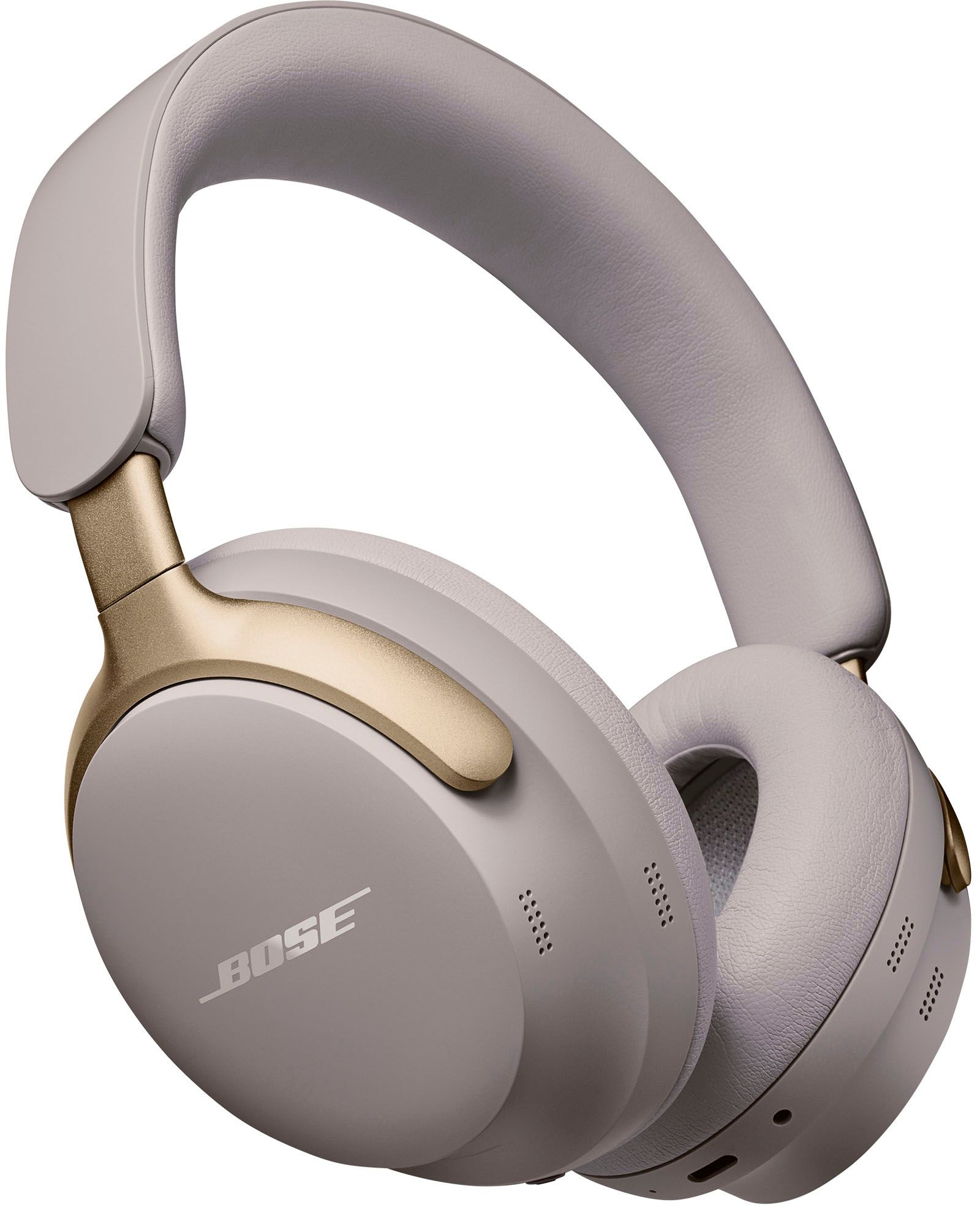 Bose QuietComfort Ultra Wireless Noise Cancelling Over-the-Ear Headphones Sandstone 880066-0300 -... | Best Buy U.S.
