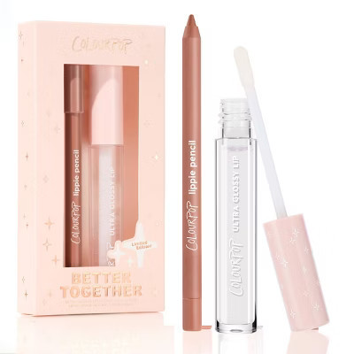 ColourPop Ultra Glossy Lip + Lippie Pencil Kit - Better Together - 0.145oz | Target