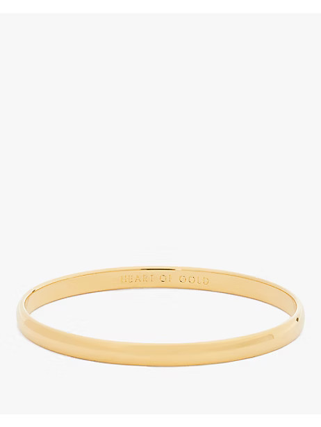 Kate Spade Heart Of Gold Idiom Bangle | Kate Spade (US)