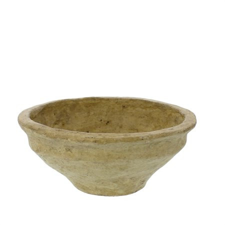 Round Shaped Paper Mache Bowl Brown | Walmart (US)