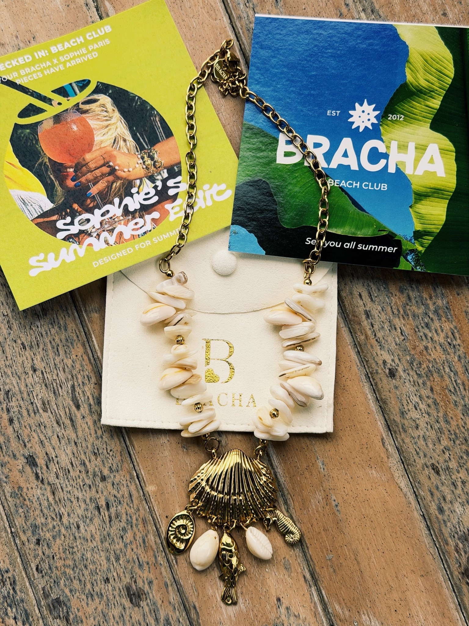 The perfect necklace for summer! 

BRACHA | Sophie’s Summer Edit | Beach Accessories | Tropical | Necklace

#LTKootd #LTKTravel #LTKU