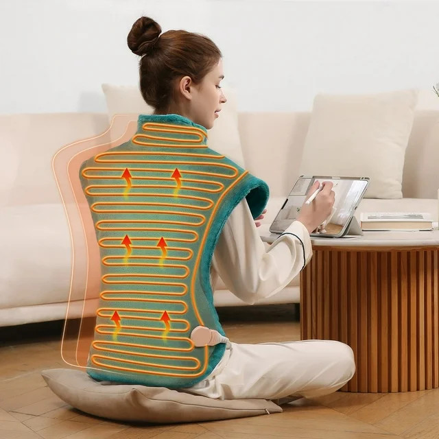 MaxKare Large Heating Pad with 4 Heat Settings & Auto Shut-off, for Full Body Stress Relief, 24"x... | Walmart (US)