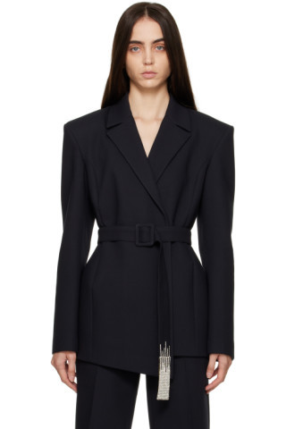 Black Hourglass Blazer | SSENSE