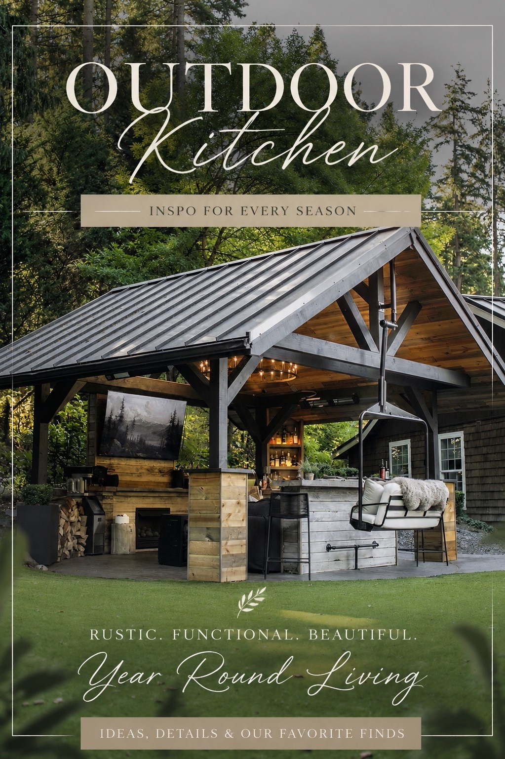 Our Year-Round Outdoor Kitchen

This outdoor kitchen has become the heart of our backyard in every season. From summer dinners to cozy fall evenings and winter entertaining, we’ve designed it to be both beautiful and functional year-round. I’m sharing all of our favorite outdoor kitchen finds, bar stools, lighting, furniture, decor, and entertaining essentials to help you create a warm, inviting space that feels like an extension of your home. Save this for outdoor kitchen inspiration and shop all the details below.

#LTKHome #LTKSaleAlert #LTKSeasonal