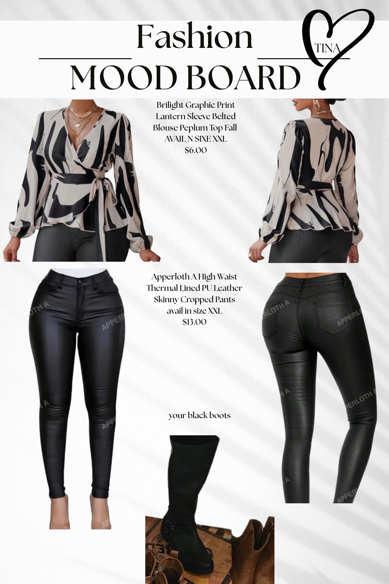 Fall elevated look with black leather pants and boots to elevate! 

#LTKStyleTip #LTKBeauty