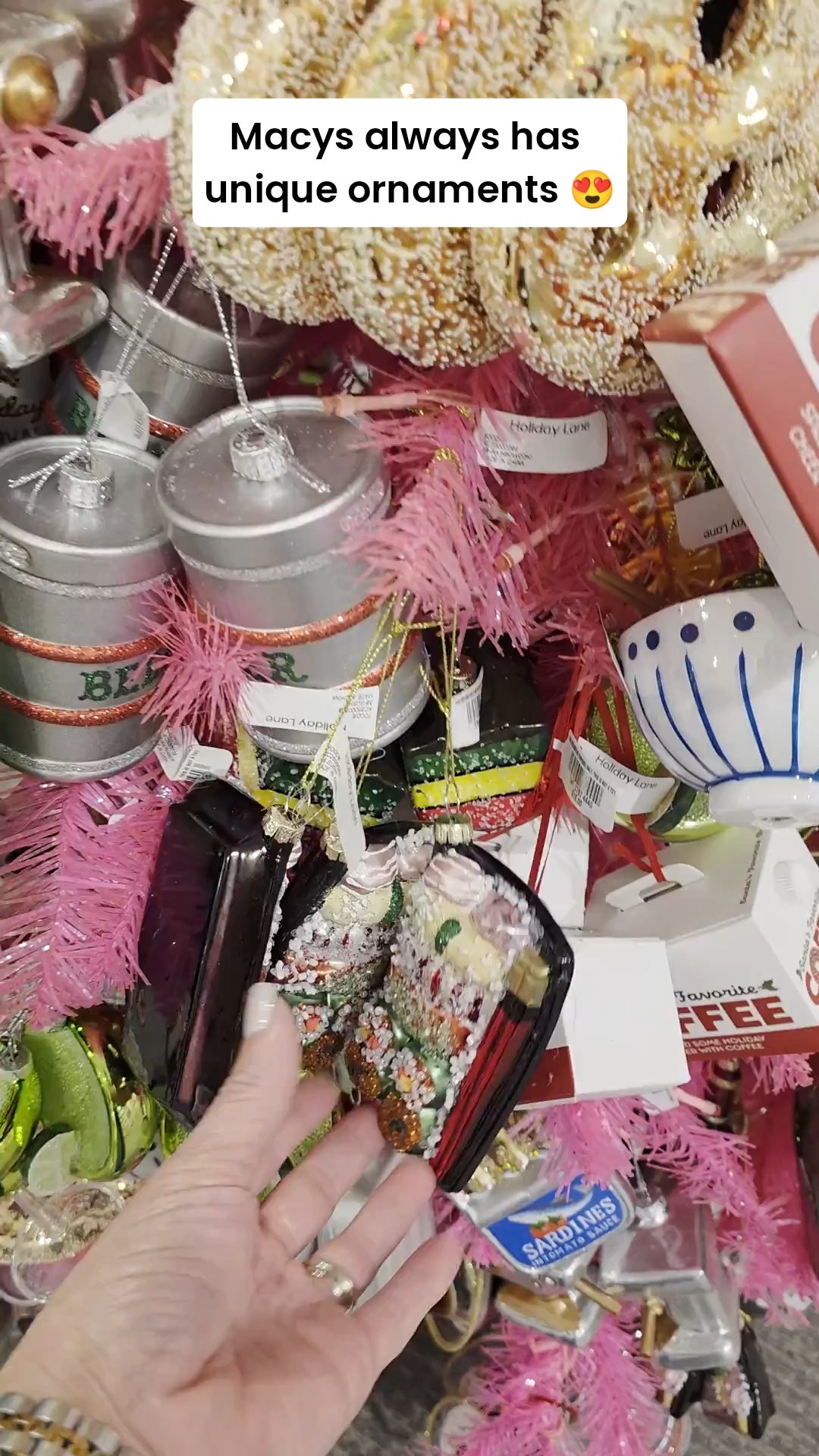Macy’s ornaments ✨

#LTKHoliday
