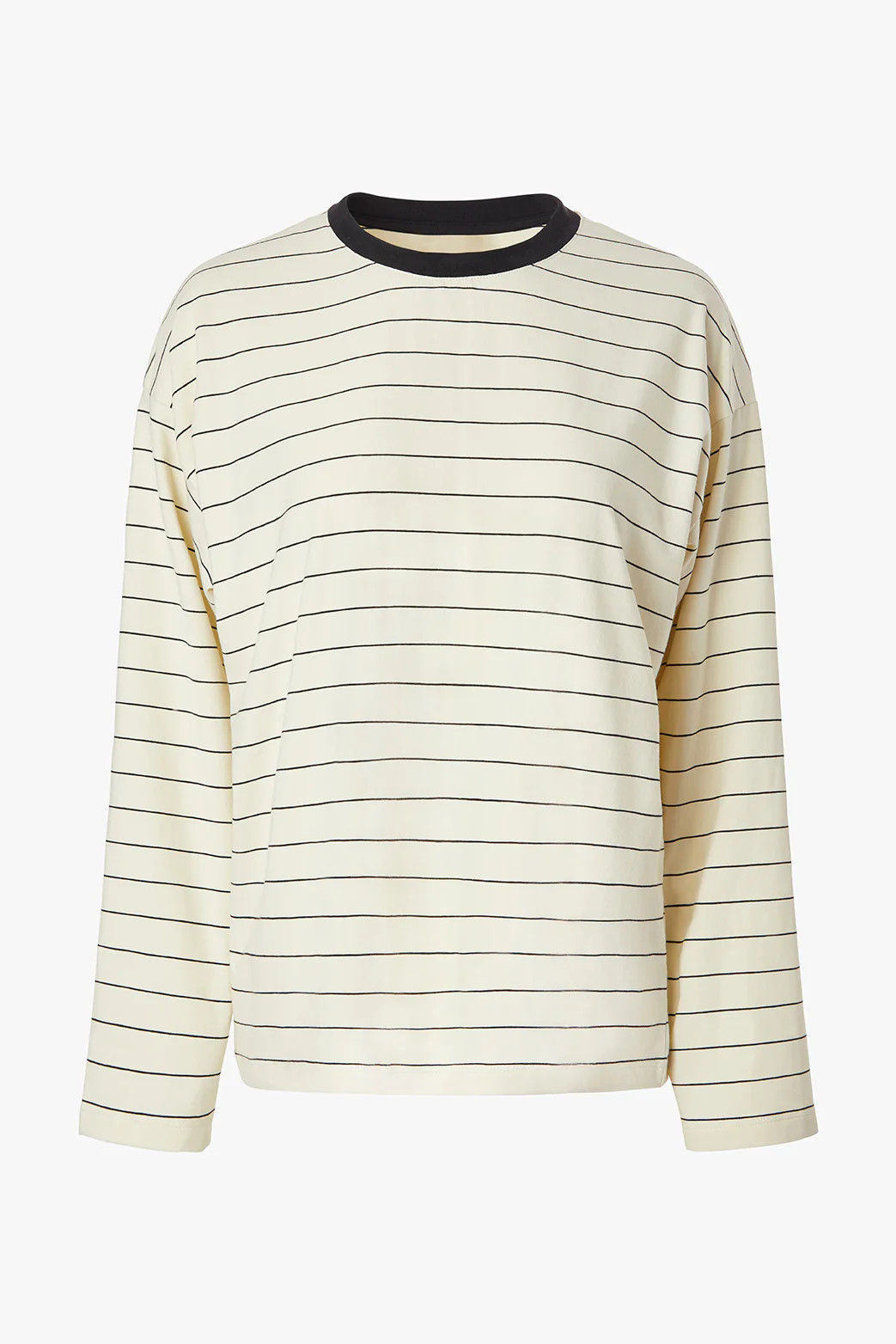 Long Sleeve Stripe Boxy Shirt | We Wore What