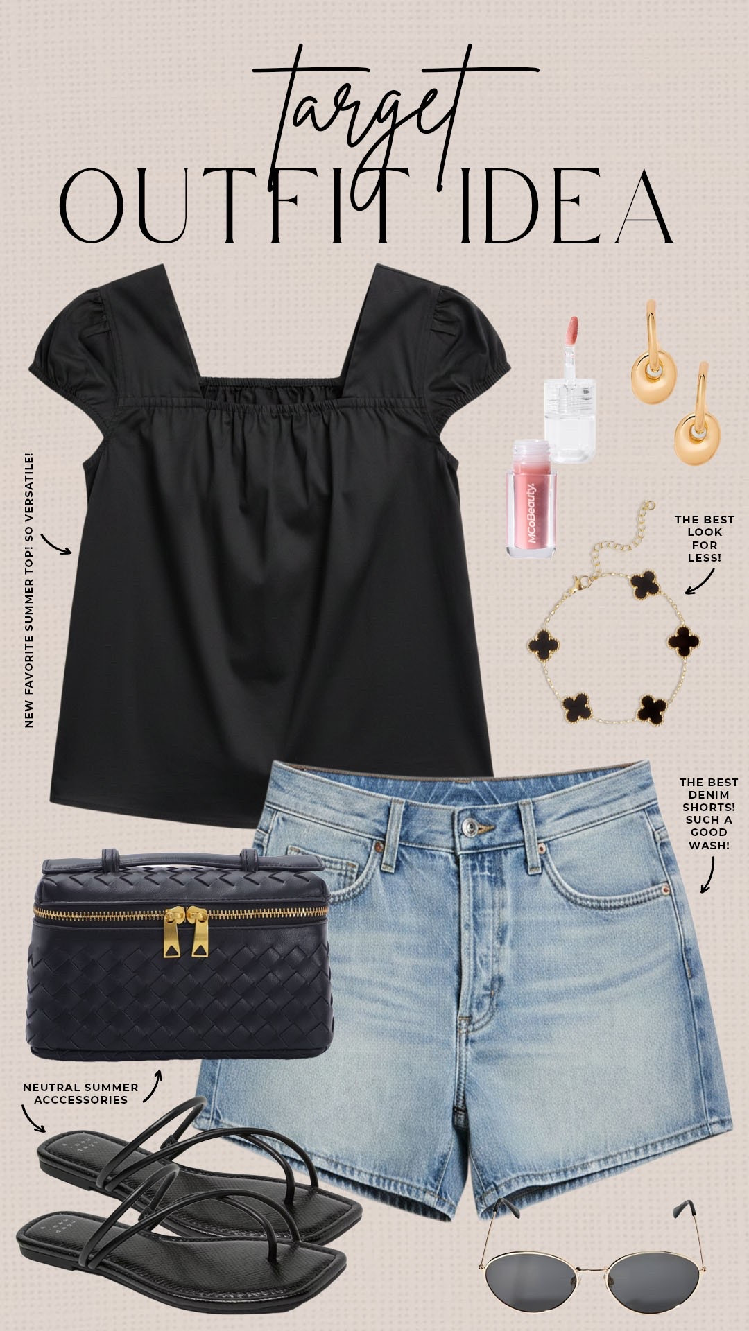 Neutral chic summer style from Target!

#targetfinds

Target finds. Target fashion. Target summer OOTD. Neutral summer outfit. Target denim shorts.

#LTKootd #LTKgrwm #LTKSeasonal