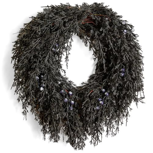 DN DECONATION Halloween Wreath for Front Door, Decorations for Outdoor | Amazon (US)