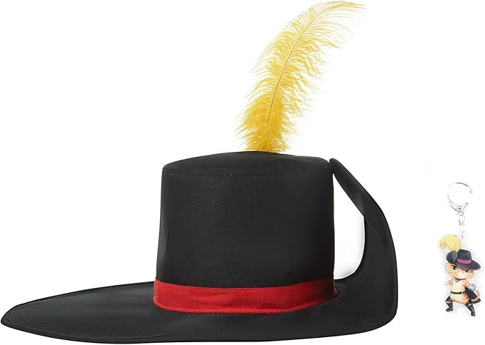 UPUPCOS Puss Boots Hat Cosplay Yellow Feather Cap Funny Party Hat Cowboy Colonial Men Women Boys ... | Amazon (CA)