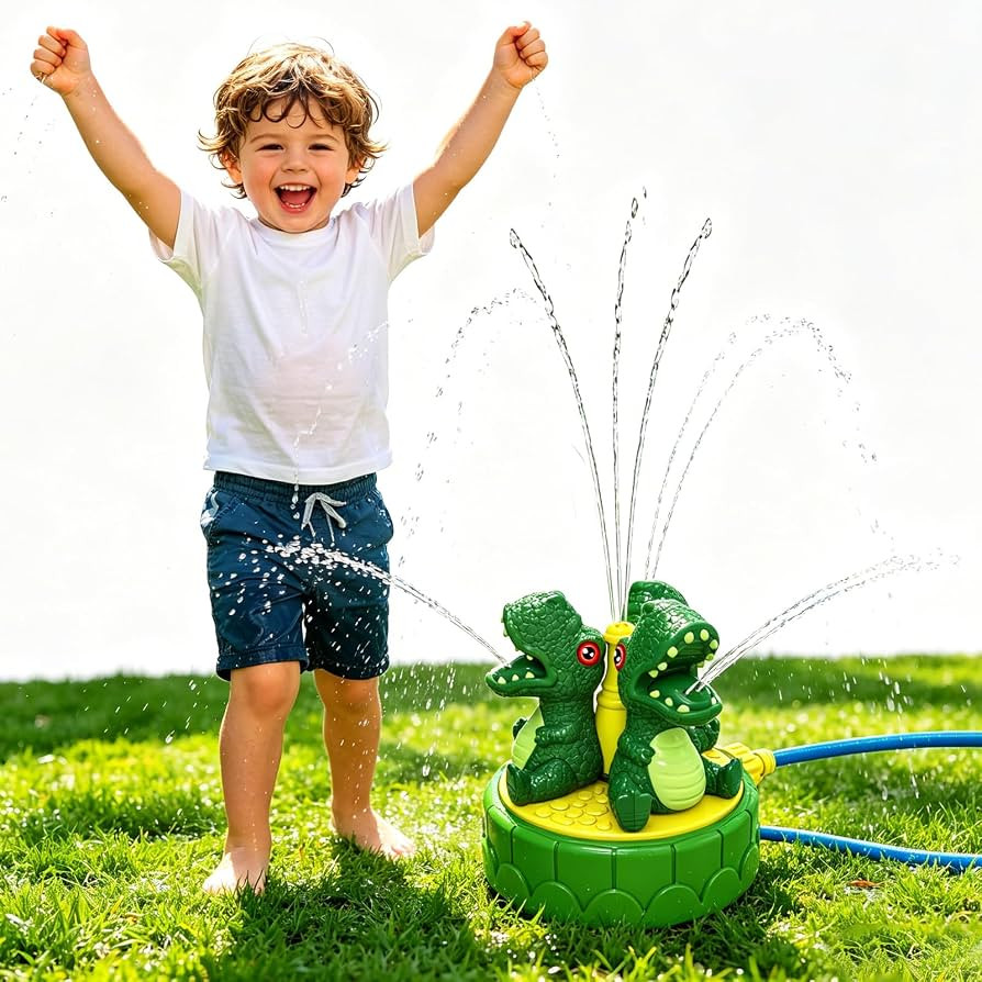 Wassersprinkler f\u00fcr Kinder, Sommerspielzeug f\u00fcr drau\u00dfen 3\u201312Jahre (Style 1) | Amazon (DE)