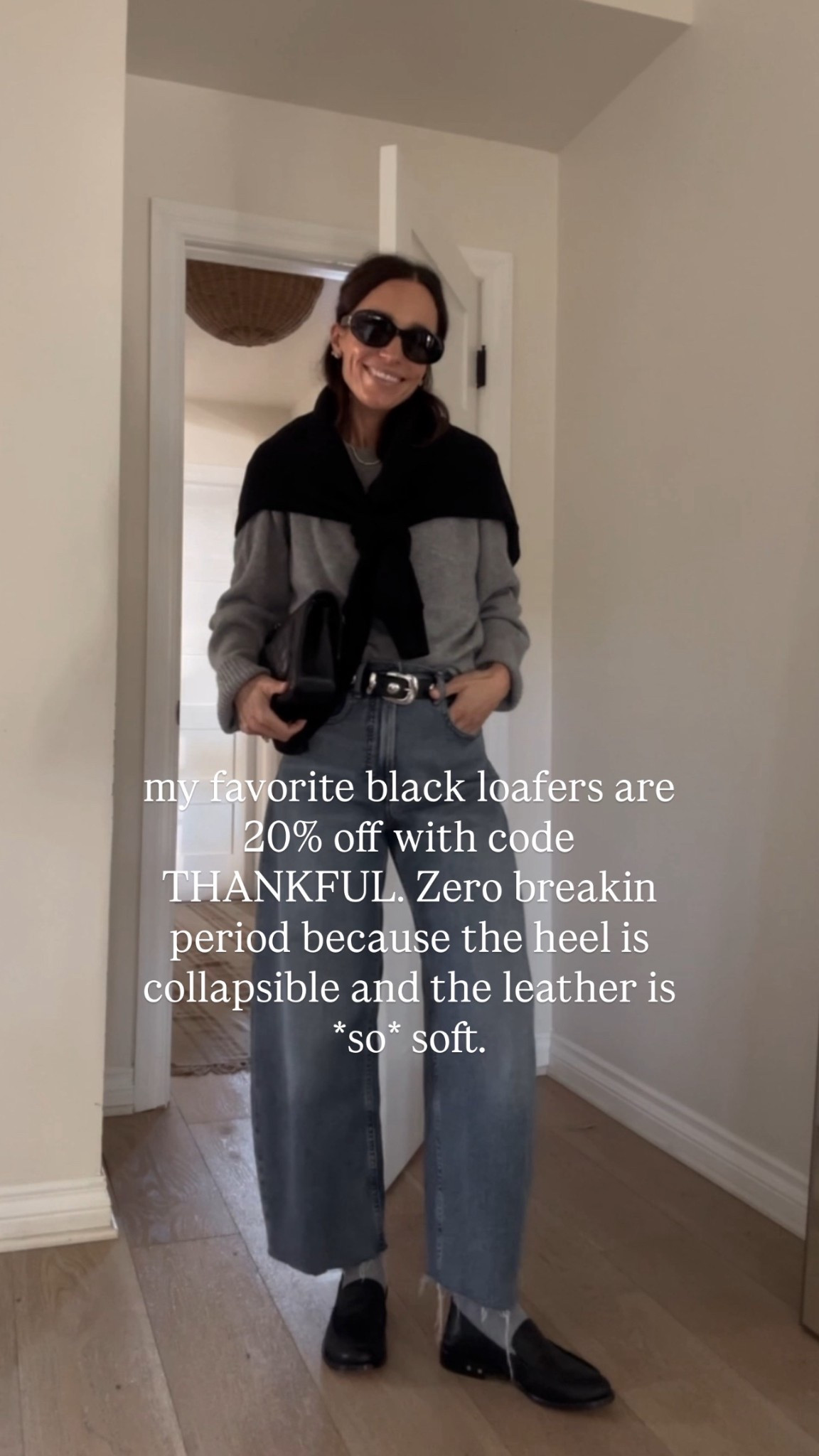 20% off my favorite black loafers with code THANKFUL 

#LTKSeasonal #LTKOver40