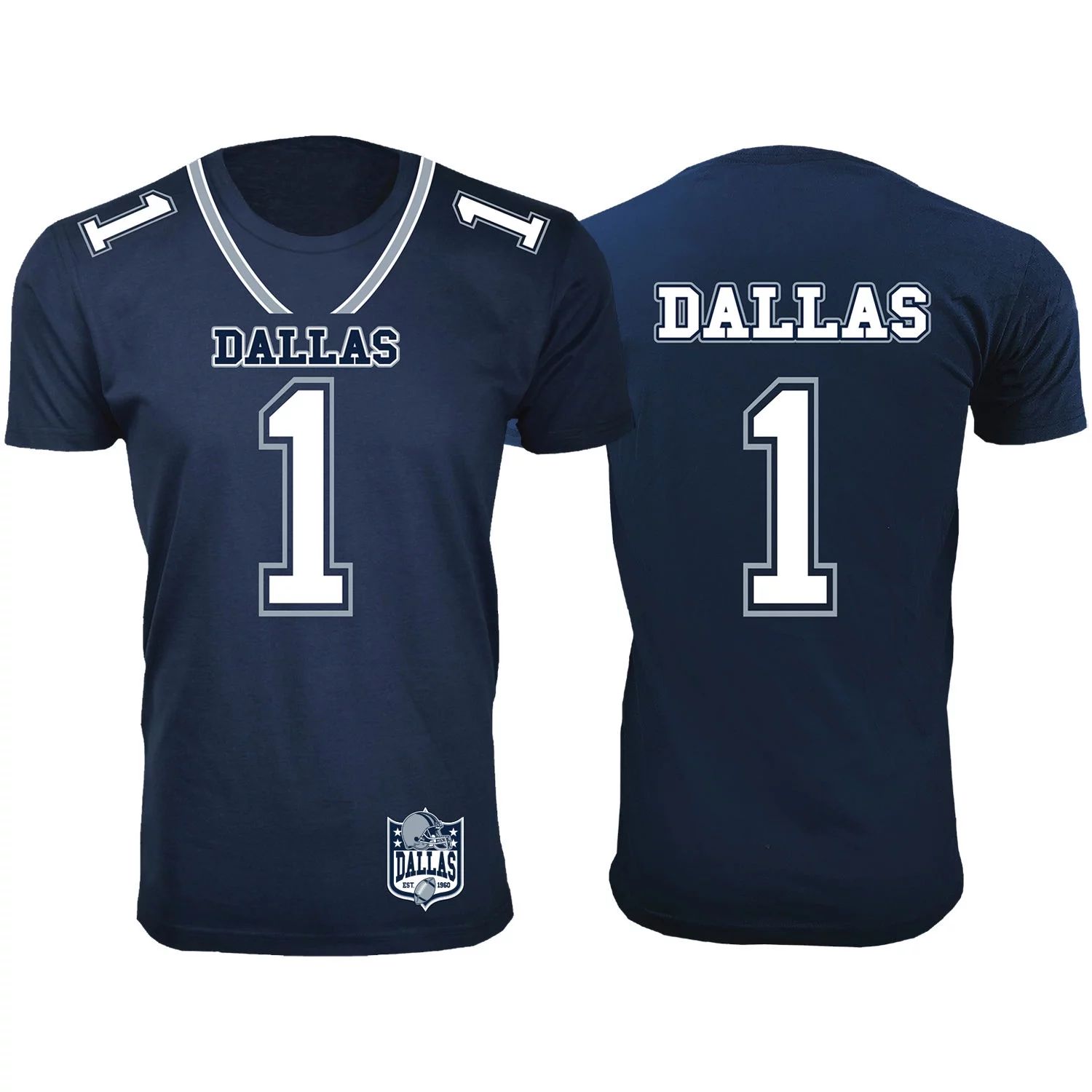 Men's Football Team Jersey T-Shirts - Walmart.com | Walmart (US)