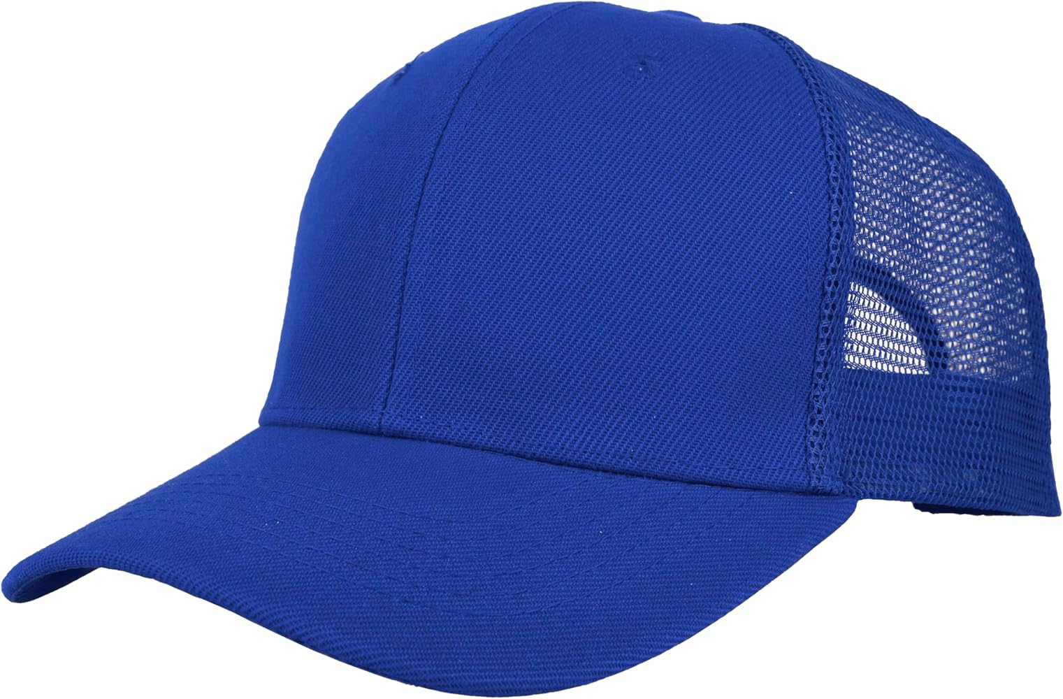 Gelante Mesh Trucker Baseball Cap Snapback Hat Structured Front Panel | Amazon (US)