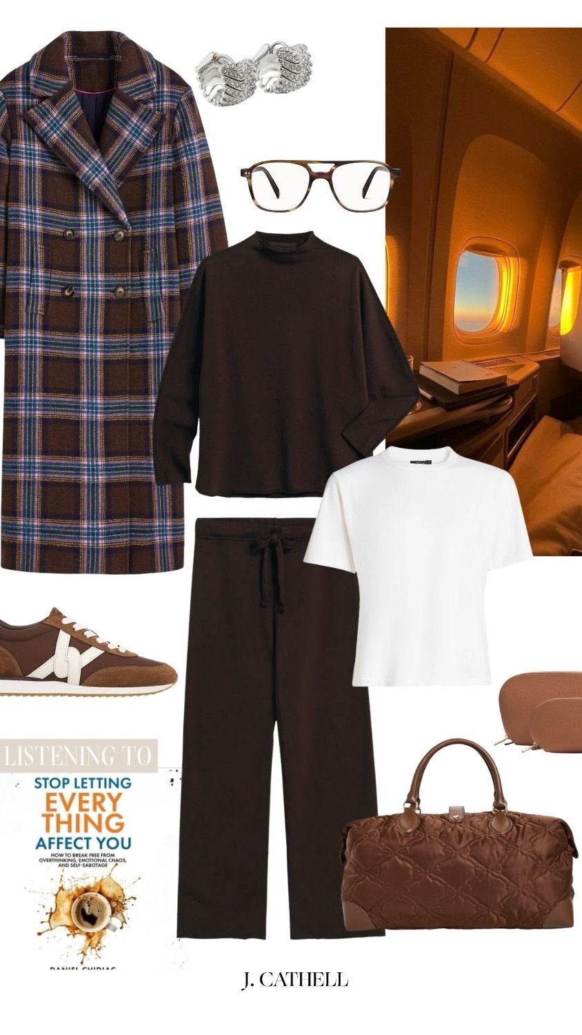 Travel days, but make them intentional. ✈️
These are my go-to chic travel outfits for long flights—polished enough to arrive feeling pulled together, comfortable enough to actually relax en route.

Think:
• Soft, elevated lounge sets that don’t wrinkle
• Layered outerwear for cold cabins + warm arrivals
• Hands-free totes, cozy slides, and sneakers you can walk miles in
• Neutral palettes that mix, match, and always feel timeless

Whether you’re flying for the holidays, heading into a busy season of travel, or just want to upgrade your airport style, these looks prove that comfortable travel outfits can still feel refined.

Save this for your next trip ✨
Shop everything linked on my LTK

#TravelOutfits #AirportStyle #ChicTravel #TravelCapsuleWardrobe #ElevatedBasics #ComfortableAndChic #WhatToWearFlying #LoungewearStyled



#LTKOver40 #LTKSeasonal #LTKHoliday