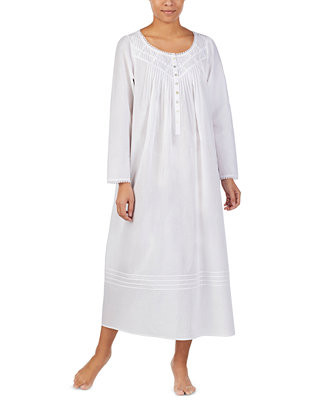 Eileen West Cotton Pintuck Ballet Nightgown - Macy's | Macy's