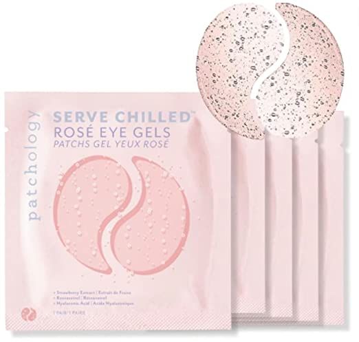 Patchology Serve Chilled Rosé Hydrating Under Eye Patches for Dark Circles, Under Eye Mask, Eye ... | Amazon (US)