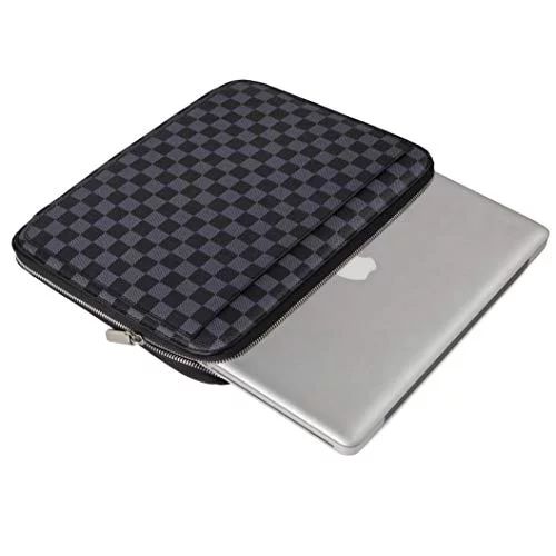 Daisy Rose Checkered Protective Laptop Sleeve case For 13-Inch MacBook pro with slip pocket - Lux... | Walmart (US)