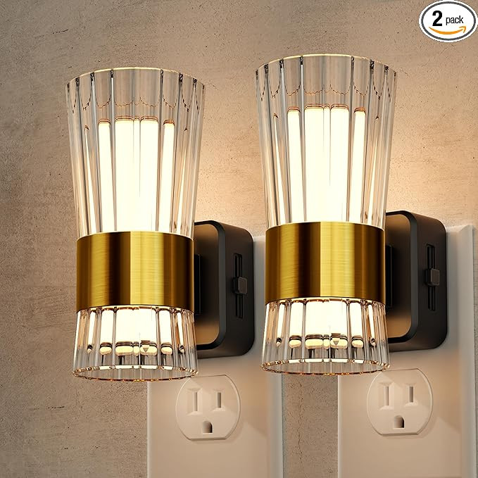 Night Light, Night Lights Plug into Wall, Soft White LED Nightlight for Kids, Adjustable Brightne... | Amazon (US)