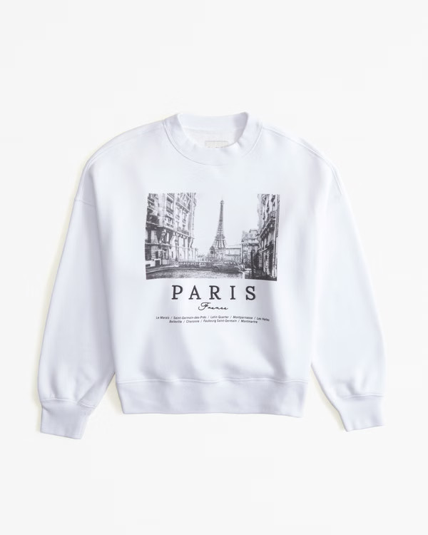 Photoreal Graphic Classic Sunday Crew | Abercrombie & Fitch (US)