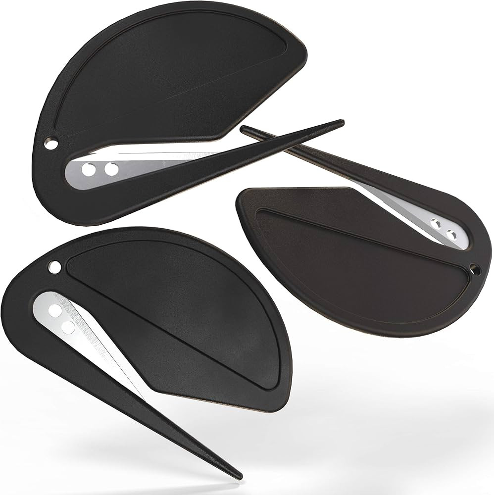 Uncommon Desks Letter Openers - Executive Black - Sharp and Efficient - Open Envelopes with Ease ... | Amazon (US)