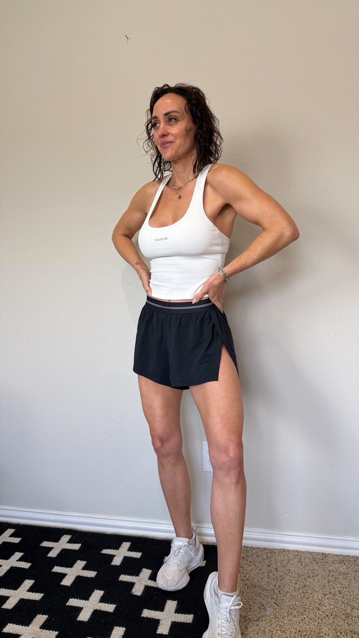 M tank, S shorts 
Code LORI to save 

Workout set, gym clothes, paragon , legging, running shorts

#LTKActive #LTKfitnessgoals #LTKdayinmylife