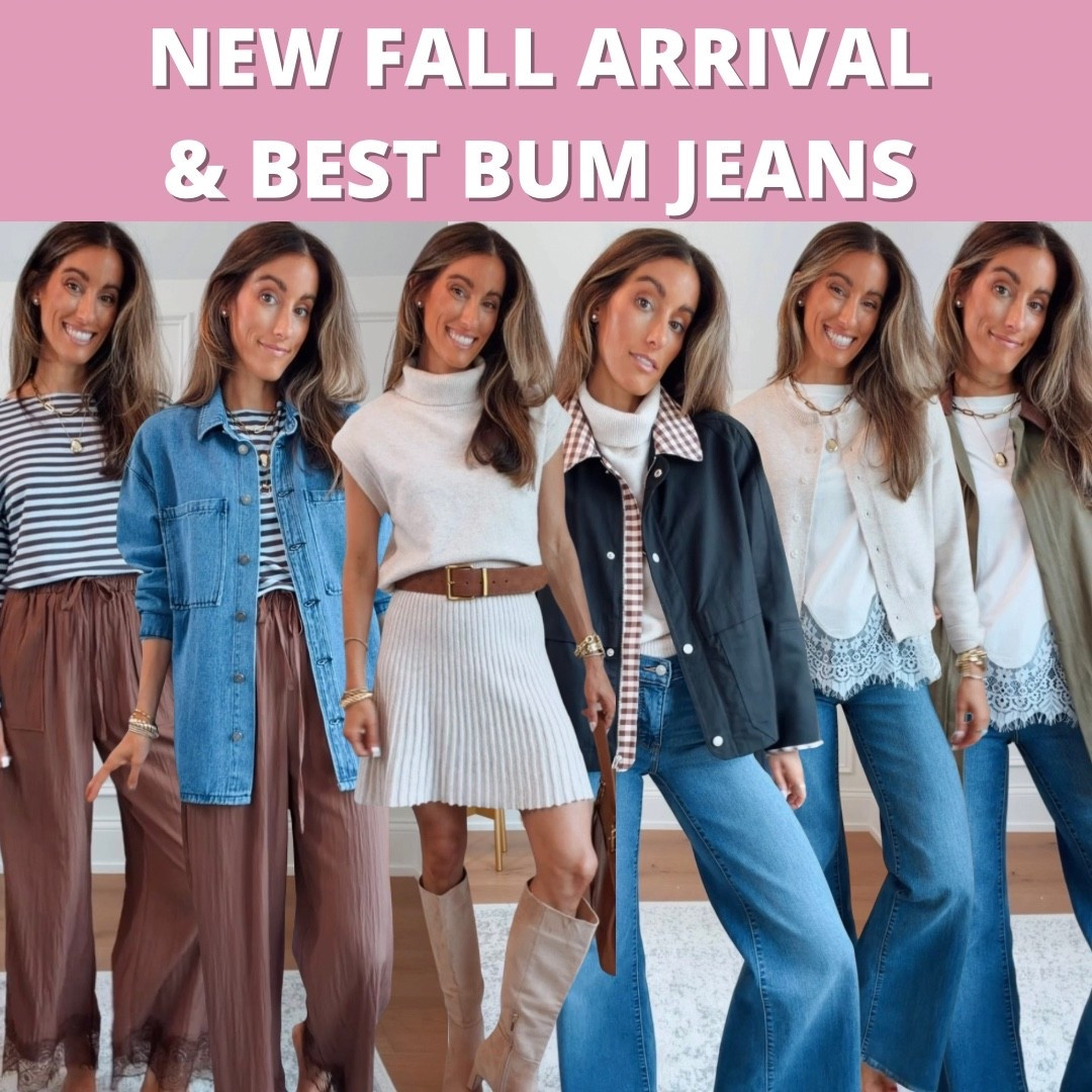 Scroll to shop. New Fall Arrivals and Best Bum Jeans. Follow for more!

#LTKgrwm #LTKWorkwear #LTKSwim