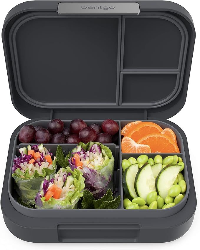 Bentgo\u00ae Modern - Leak-Proof, Versatile 4-Compartment Bento-Style Lunch Box, Ergonomic Design... | Amazon (US)