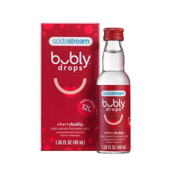 SodaStream bubly Cherry Drops | Target