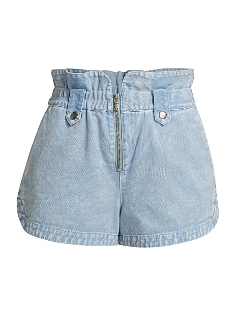 Maura Acid Wash Shorts | Saks Fifth Avenue