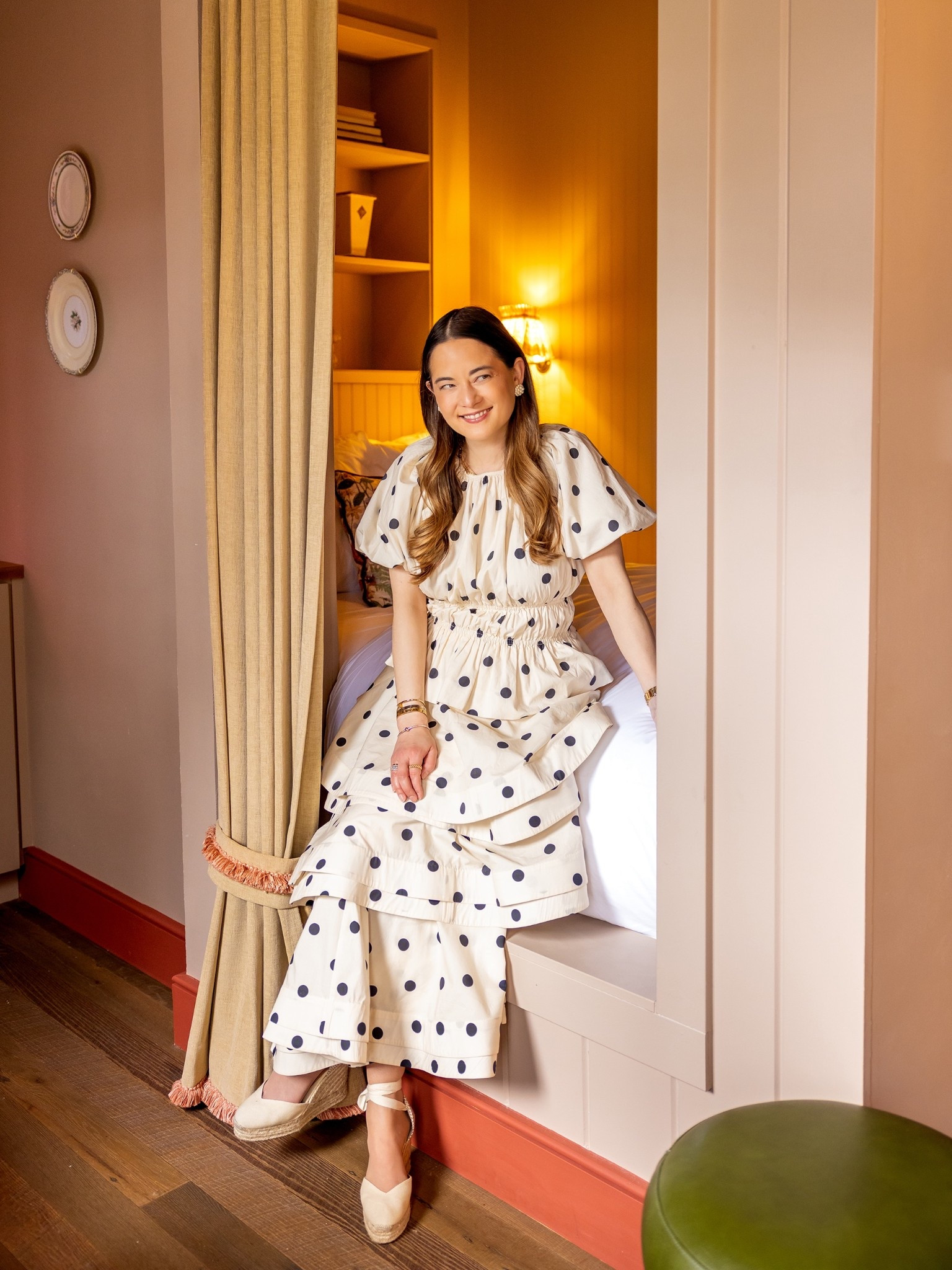 Have I dot news for you ⚫️ This polka dot look has a secret - the skirt is convertible! Change it from tea length to a mini by simply removing the bottom two tiers. Pair the skirt with the matching top for a seamless look. 

#LTKOver40 #LTKootd