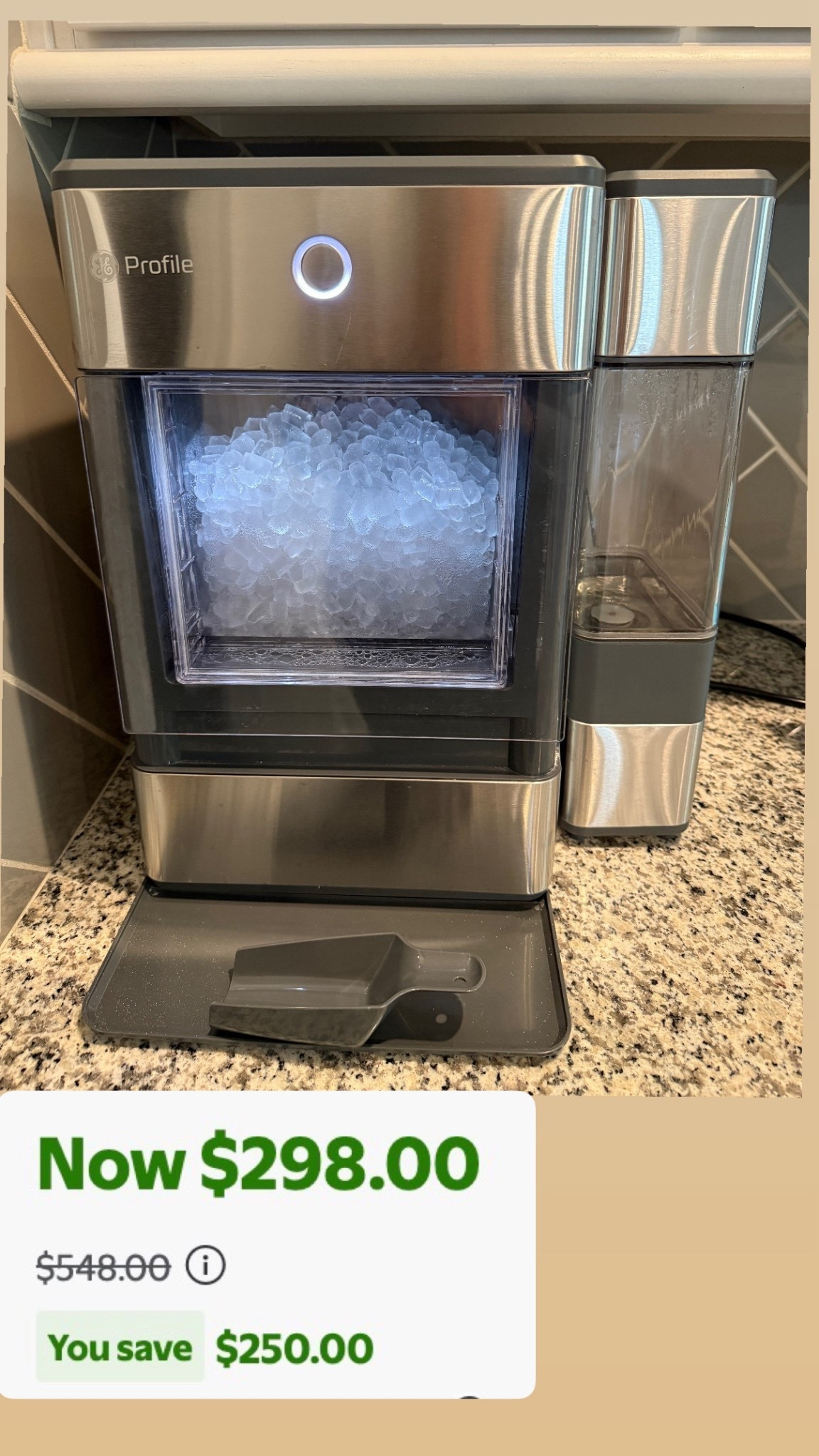 Cyber Monday deal! My GE nugget ice machine is under $300


#LTKSaleAlert #LTKCyberWeek #LTKGiftGuide