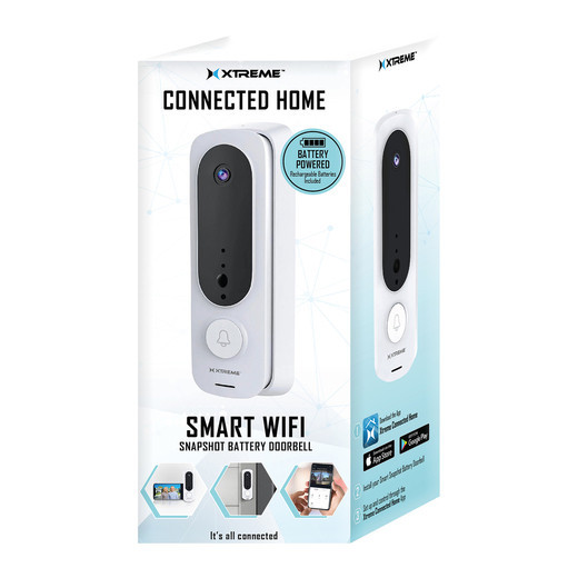 connected home smart Wi-Fi snapshot camera battery doorbell | Five Below