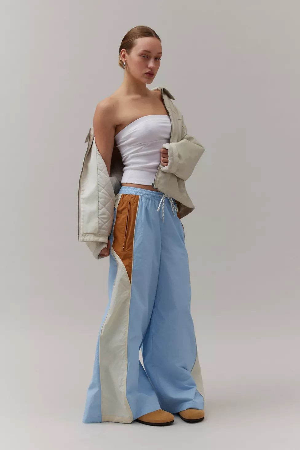 BDG Adrienne Nylon Track Pant | Urban Outfitters (US and RoW)
