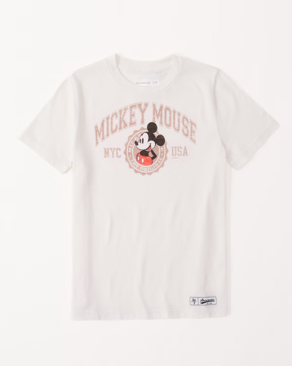 boys mickey mouse graphic tee | boys tops | Abercrombie.com | Abercrombie & Fitch (US)
