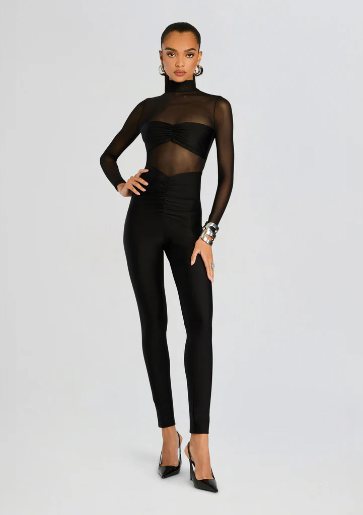 Brietta Bandeau Mesh Catsuit | Retrofete