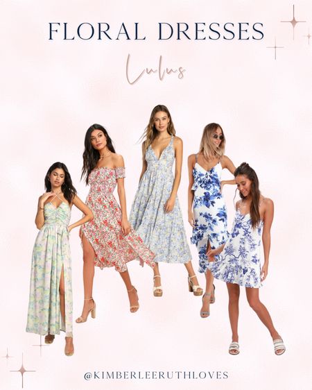 Stylish floral dresses from Lulus in time for spring and summer

#minidress #vacationoutfit #mididress #springstyle #summerdress

#LTKunder100 #LTKstyletip #LTKFind