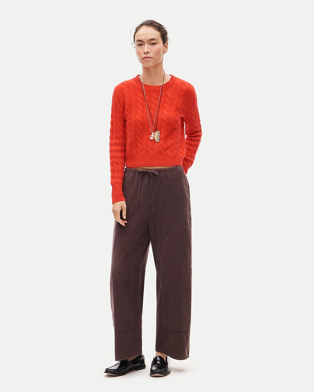Luna pant in lightweight corduroy | J. Crew US