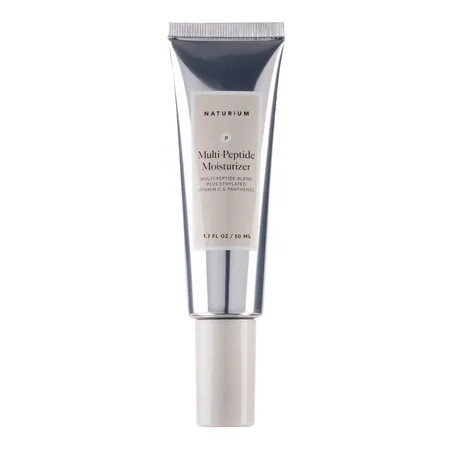 Naturium Multi-Peptide Moisturizer Hydrating & Smoothing Skin Care Moisturizes with Ethylated Vitamin C & Panthenol 1.7 fl oz | Walmart (US)