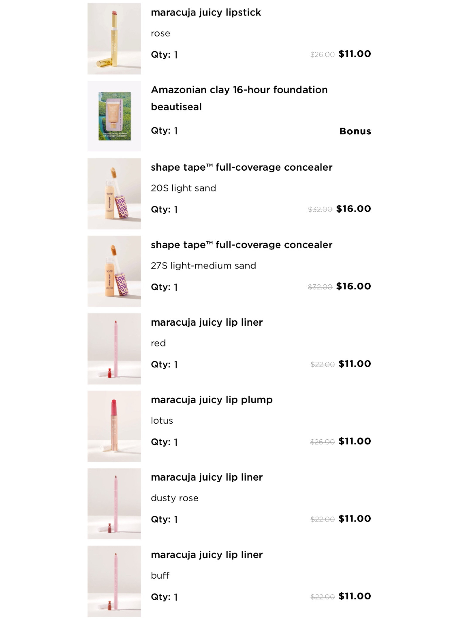 HUGE TARTE SALE!! Shape tape is $16 only $1 more than the travel size! Stocked up on a bunch of favorites and got some freebies along the way. Only 24 more hours!

#LTKFindsUnder50 #LTKBeauty #LTKSaleAlert