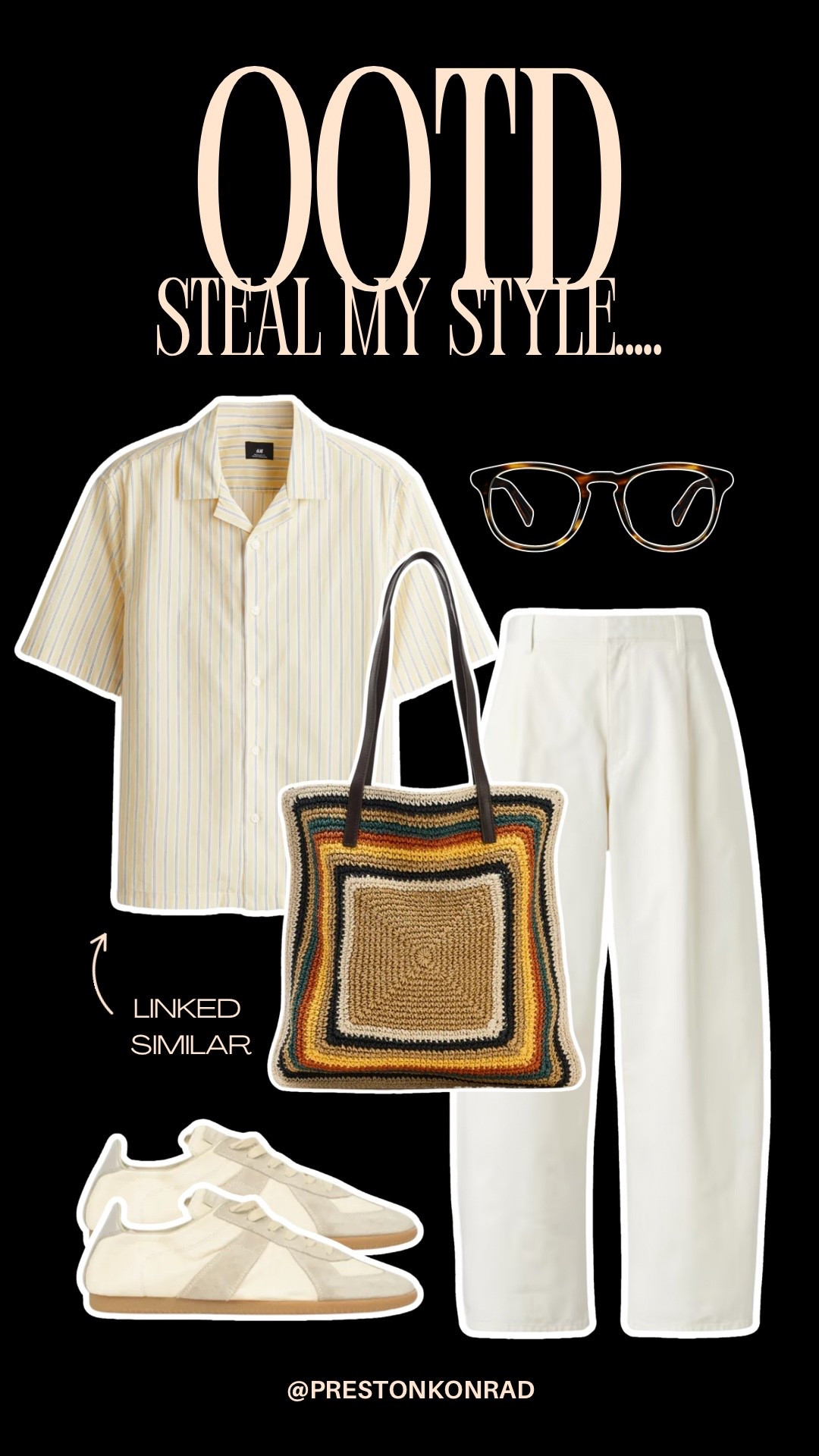 The outfit everyone needs for summer🤝 I linked everything plus a similar version of the shirt.

#LTKootd #LTKgrwm #LTKMens