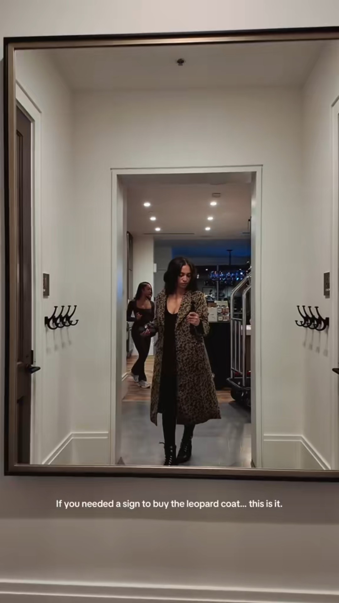 Long leopard coat season
Cute, warm, and it makes the whole outfit.

#LTKFindsUnder50 #LTKootd