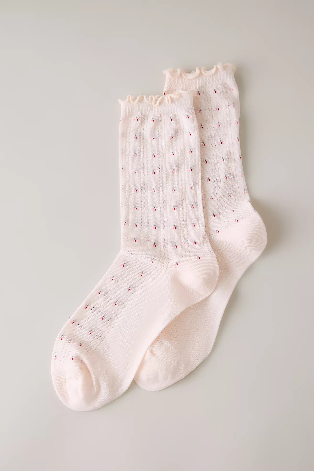 Casa Clara Floral Pointelle Socks | Anthropologie (UK)