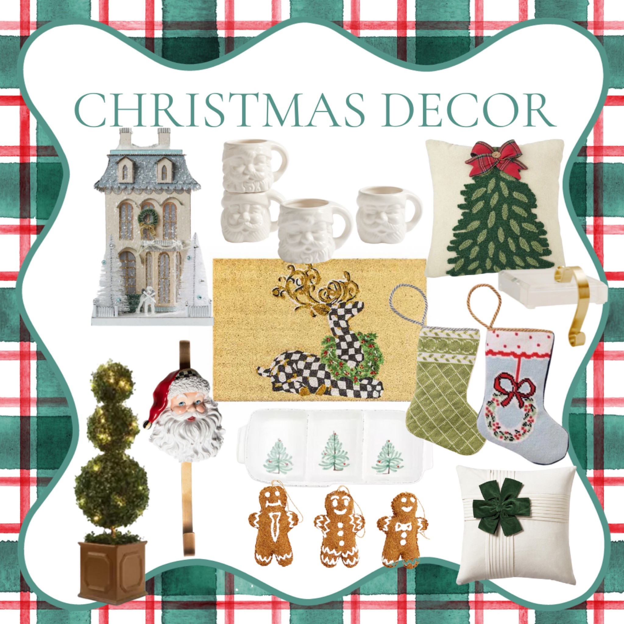 Christmas decoding is in full swing! A lot of these items are on sale for cyber week! 🫶🎅🏻🛍

Christmas, Christmas decor, Mackenzie Childs, bauble stocking, door mat, Christmas pillows 

#LTKsalealert #LTKCyberWeek #LTKHoliday